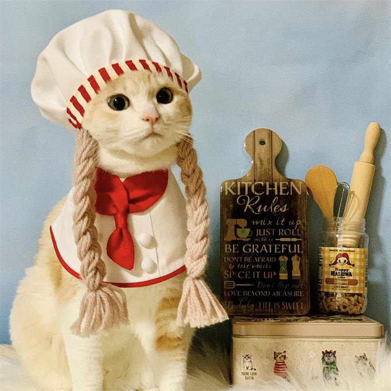 Chef trenza sombrero