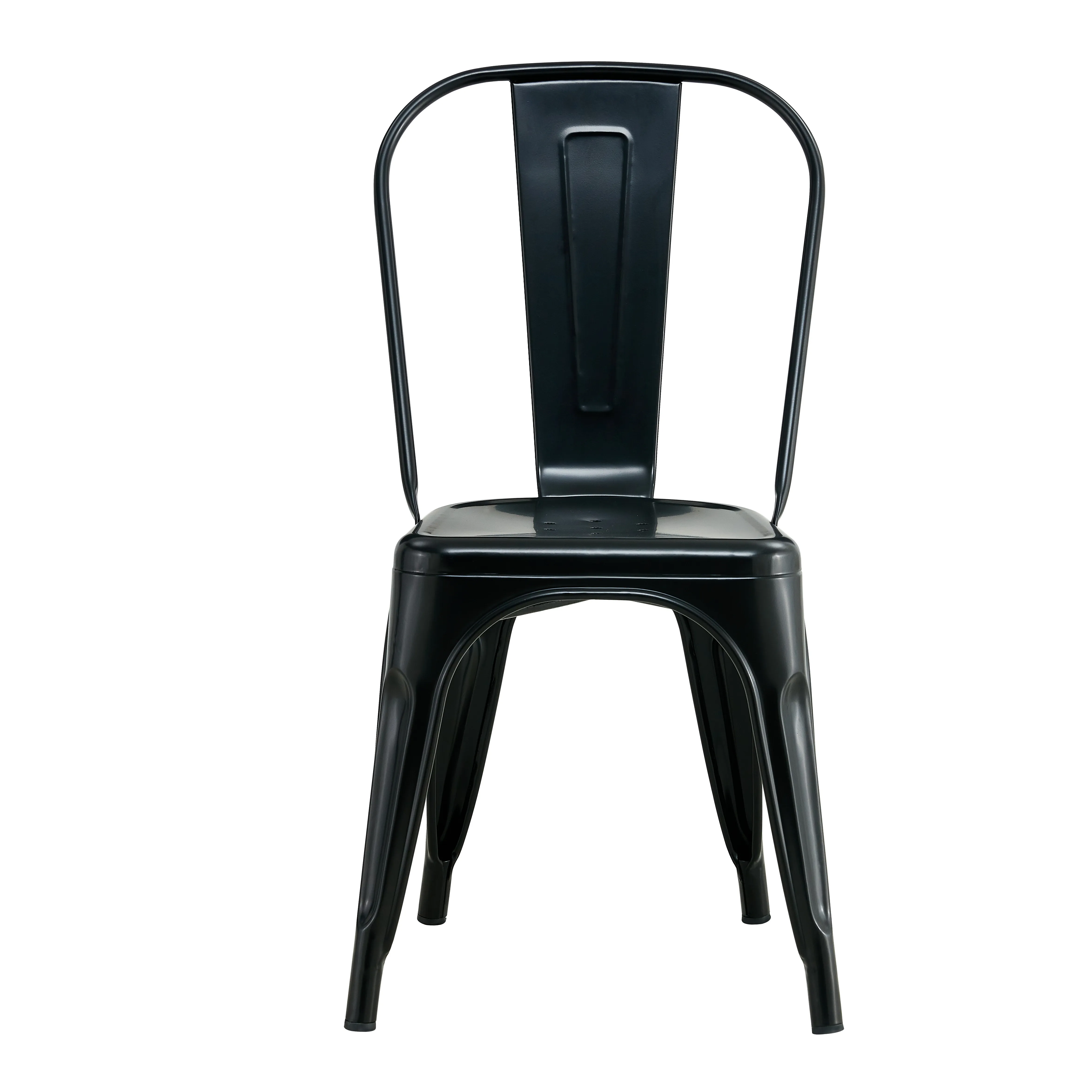 Cadeiras modernas personalizadas conciso quadradas tubulares da mobília do metal da estrutura da cadeira de jantar