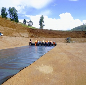 HDPE màng đất giá HDPE ao lót geomembrana dam lót geomembranes 2mm dam lót 1mm cho ao cá nuôi bể - Product Image 6