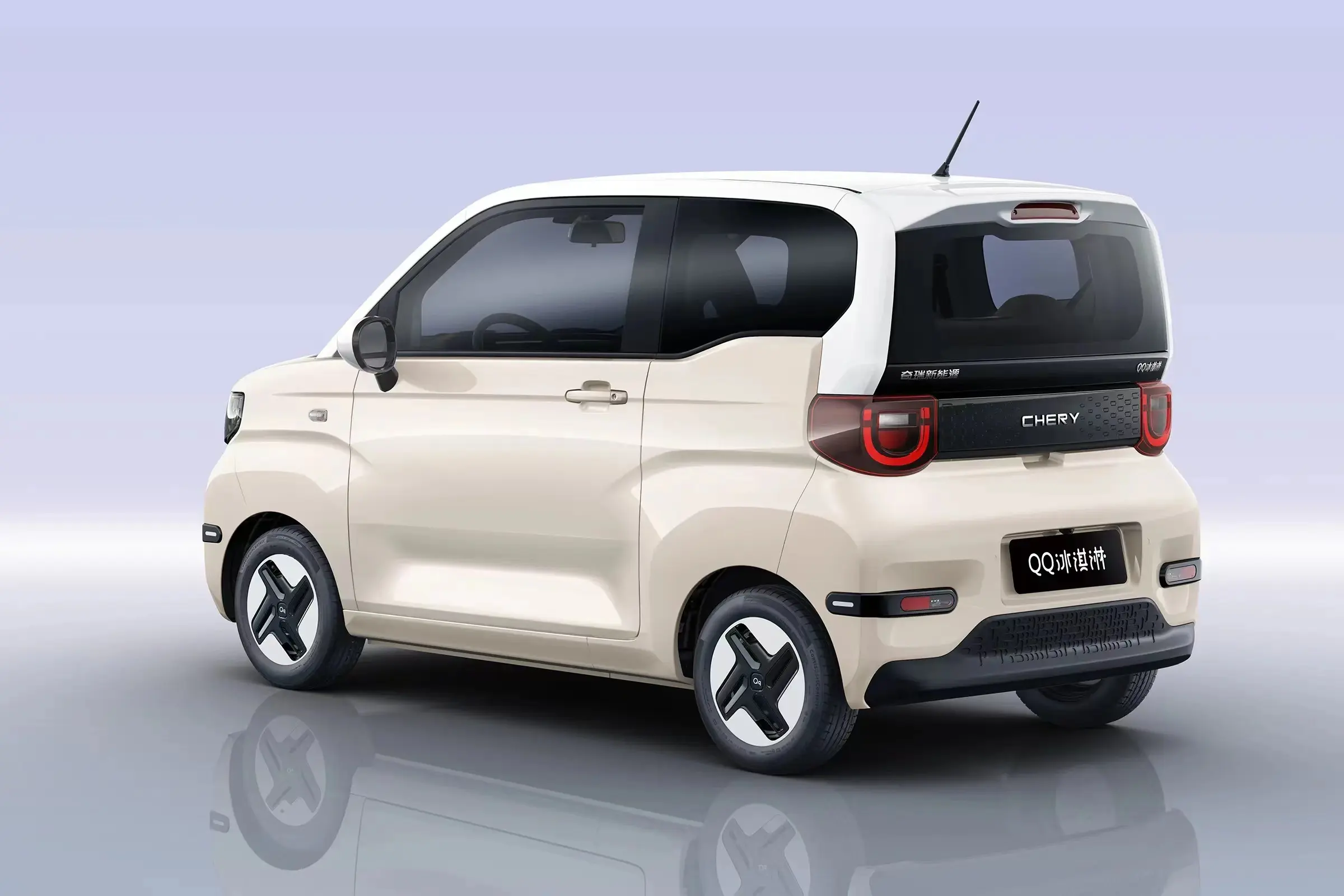 Chery Mini Ice QQ Cream 4 Seats Electric Car New Small Ev Electric Energy Vehicles Adult Automotive