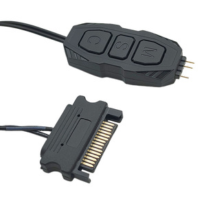 QiuzAim 5v 3pin RGB <strong>Control</strong> Simple Easy to <strong>Use</strong> Mini ARGB Lighting Color Controller Hub Make Your <strong>Computer</strong> Full of Fantasy Colors - Product Image 5