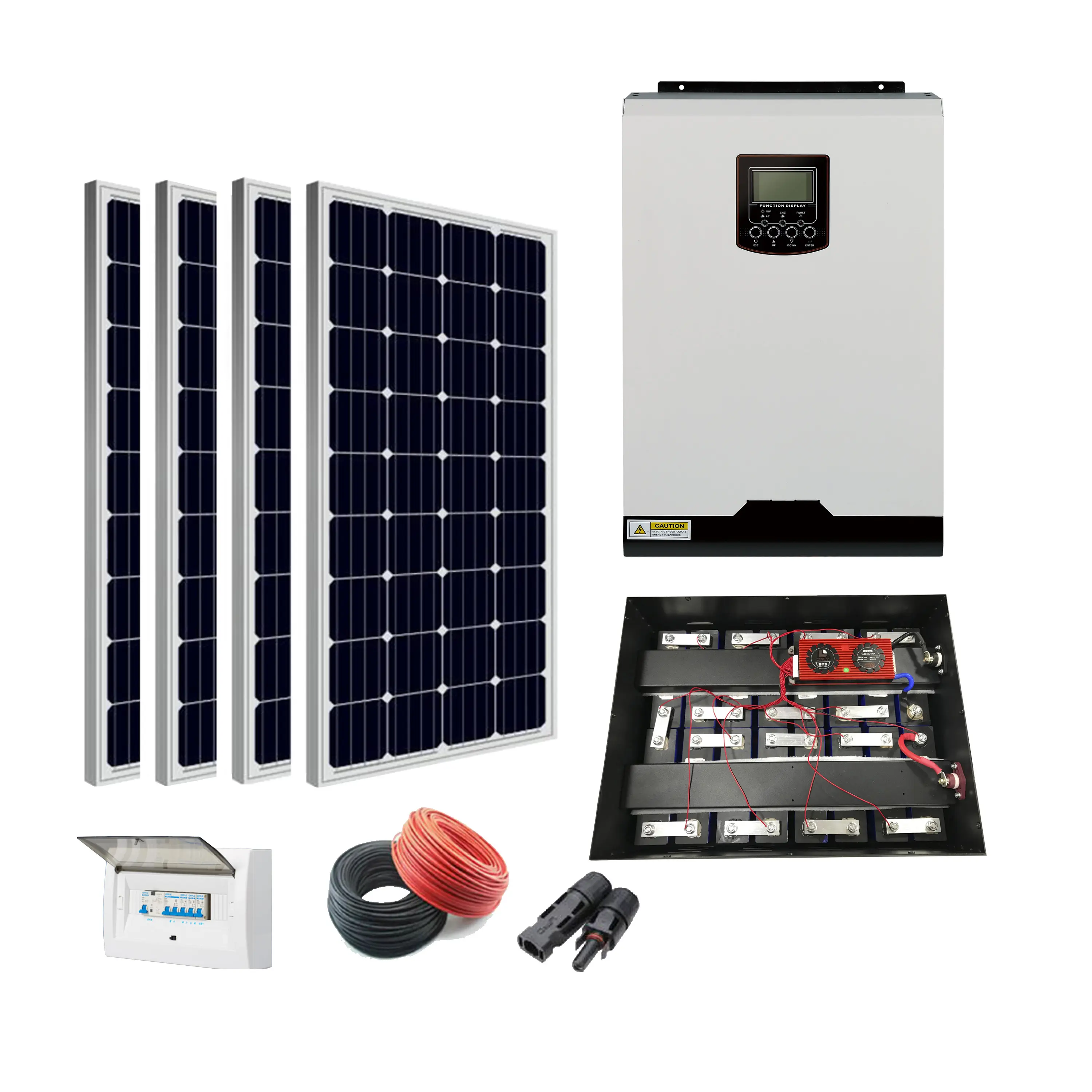 5kw الهجين الشمسية عاكس الطاقة الألواح الشمسية خارج الشبكة عالية التردد العاكس 5kw 10kw 15kw 20kw 30kw العاكس لنظام الطاقة الشمسية