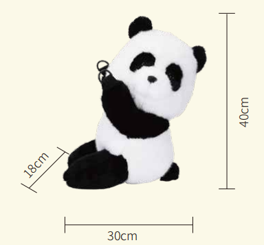 Panda de sac d'emballage AI