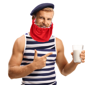 Mens đảo ngược mượt satin tre râu nắp ca-pô trước khi đi ngủ râu Bandana - Product Image 6