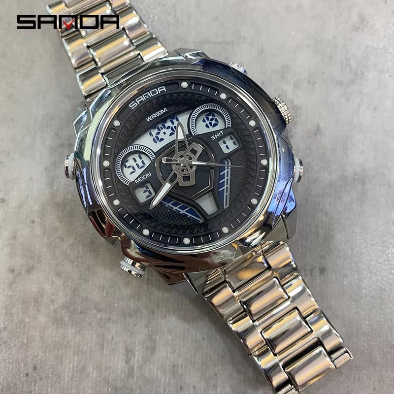Silver-Stainless Steel