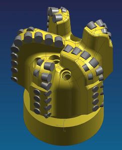 250 mm <strong>PDC</strong> Bit With 16 mm <strong>PDC</strong> Cutter - Product Image 2