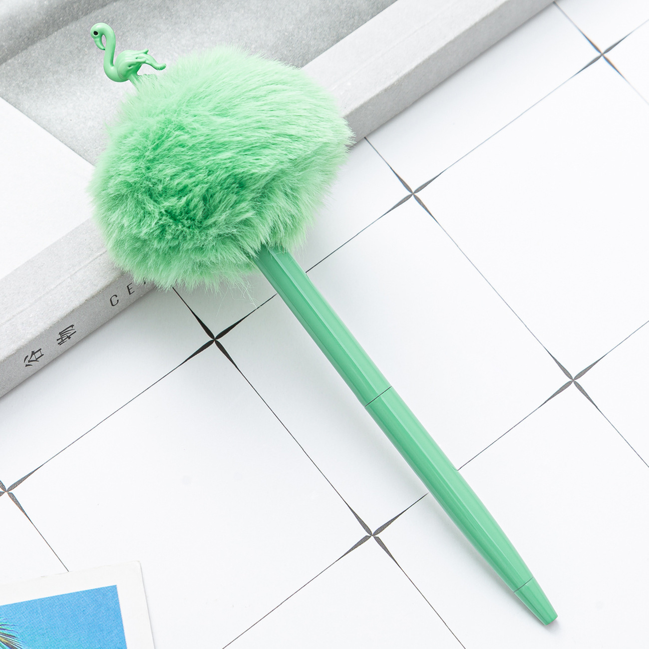 Candy Green Flamingo