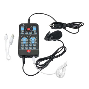Original Factory M10 Mobile Computer Sound Card Mini Voice Changer K Song Recording Wireless Voice Changer - Product Image 2