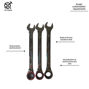 Chuyên nghiệp Metric đôi kết thúc Ratchet kết hợp cờ lê mô-men xoắn cao công suất cho ô tô sửa chữa mô-men xoắn chính xác thắt chặt - Product Image 3