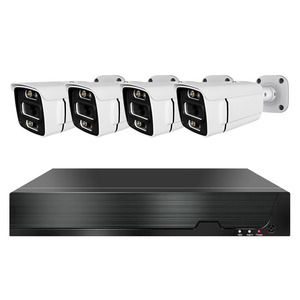 5MP 4K Bullet CCTV registrazione IP POE sistema di sicurezza della telecamera di rete 4CH 8CH IPC visione notturna mos sensore NVR opzioni di archiviazione dati - Product Image 1