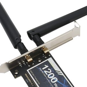 Tarjeta WiFi AC1200 PCIe para PC BT 4,2, tarjeta de red inalámbrica de doble banda (2,4 Ghz y 5Ghz) para juegos, transmisión - Product Image 2