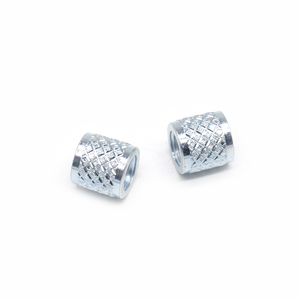 Lavorazione CNC di parti di precisione nidificate in acciaio inossidabile/dadi filettati nidificati zigrinati in ottone personalizzati per mobili zigrinati - Product Image 6