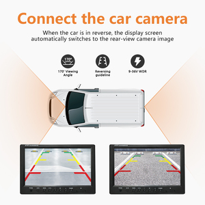 9'' Tft Lcd Digital <strong>Reverse</strong> Rear View Monitor Hd Color Screen 9 Inch Screen Vehicle Monitor for Forklift Bus - Product Image 5
