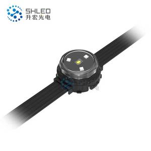 メディアファサード照明用のプログラム可能な建築用建物ファサードLEDポイントライトRGB - Product Image 5