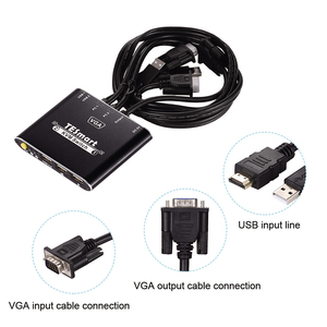 TESmart <strong>Input</strong> <strong>2</strong> Port <strong>Output</strong> <strong>1</strong> VGA <strong>KVM</strong> Switcher for Laptop VGA <strong>KVM</strong> <strong>Switch</strong> USB <strong>2</strong>.0 1080P 60Hz 2x1 VGA <strong>KVM</strong> <strong>Switch</strong>