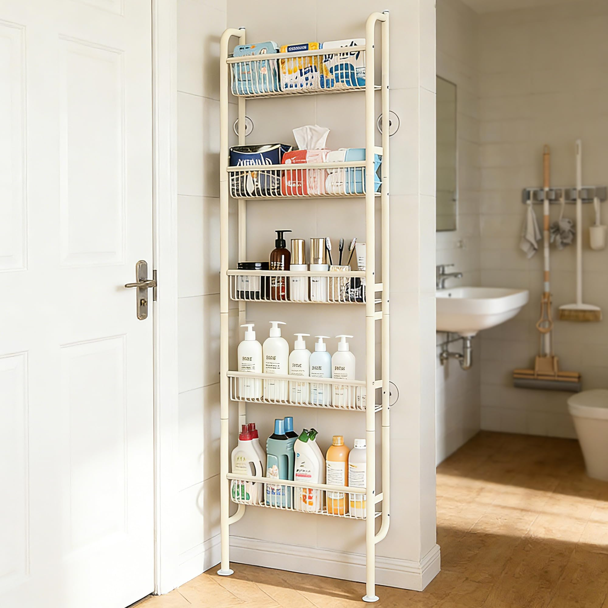 White Storage Rack Full Set
