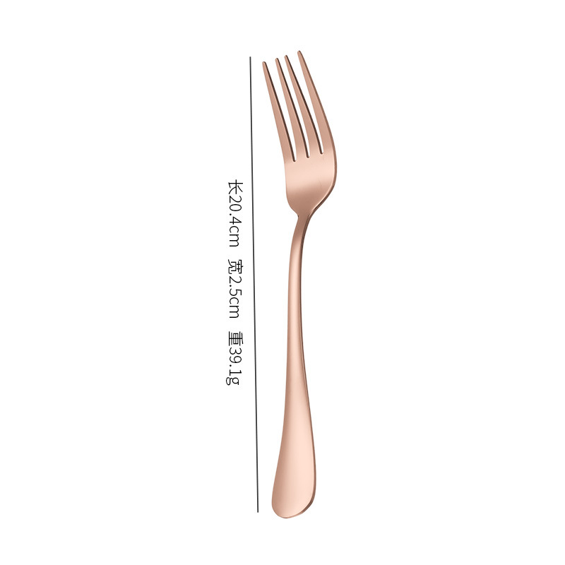 Rose Gold Fork