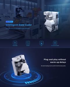 HPRT 24mm Thermal Transfer Overprinter Ribbon TTO Printer <strong>Coding</strong> Machine <strong>for</strong> Plastic Film