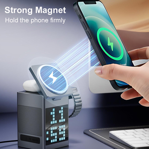 新しい多機能6 in 1磁気ワイヤレス充電器Appleワイヤレス充電と折りたたみ式急速充電に適しています - Product Image 6