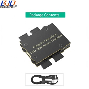 4 X 3PIN 5V ARGB Fan Hub Atmosphere RGB Synchronization LED <strong>Controller</strong> Adapter Board <strong>for</strong> Desktop PC <strong>Computer</strong> Case - Product Image 6