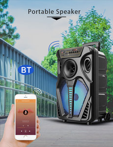 Bunter Cracked Mini LED drahtloser BT Lautsprecher Musik Hifi Stereo mit TF USB Für Android Mobile für iPhone