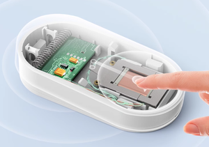 Campanello Audio Wireless autoalimentato per uso domestico con funzione Intercom compatibile con rete TCP - Product Image 3