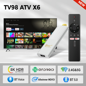 Android akıllı TV çubuk mini PC 8K HD çift frekanslı android 14 ses uzaktan kumanda android tv çubuk mini PC s son sürümü - Product Image 5