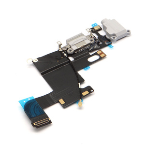 Şarj portu flex kablo iphone 5 6 7 8 X için yedek esnek şarj kablo USB dock