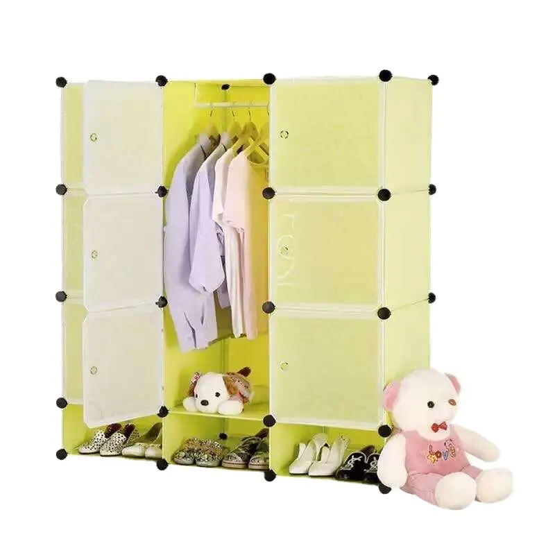 9002 Multi layer wardrobe with shoe rack transparent plastic acrylic box a variety of patterns self-assembled shoe rack