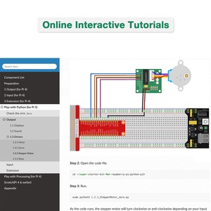 LAFVIN Super Starter Kit für Raspberry Pi 5 4 B 3B B 400, Zero 2 W, Python, C Java, Scratch mit Tutor ail