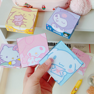 Ladrillo de nota adhesiva de animales gruesos, bloque de notas de dibujos animados de estilo japonés para estudio, motivación, recompensas para niños, personaje personalizado a granel - Product Image 4