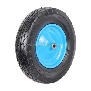 NSPM7046 New Condition with Rubber Plastic Bearing Garden Trailer Trolley Hand Truck4.80/<strong>4.00</strong>-8 Steel Wheelbarrow <strong>Tire</strong> Wheel - Product Image 3