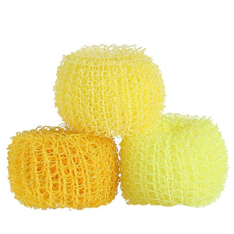 Three supplementary balls (gradient yellow opp bag bag)