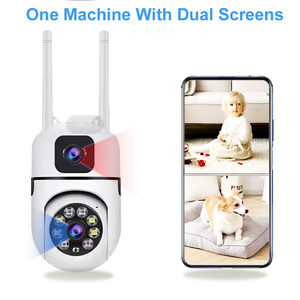 Yoosee çift Lens akıllı ev gözetim bebek izleme monitörü Wifi güvenlik kamerası 1080P kablosuz güvenlik monitör PTZ IP ağ kamerası - Product Image 5