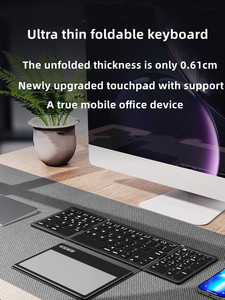 Teclado universal mini BT 5,1 81 teclas para Tablet PC teléfono BO55 teclado inalámbrico portátil - Product Image 4