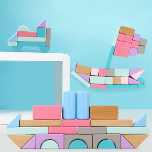 Bloques de construcción DIY para niños, 35 piezas, juguete de bloques de construcción - Product Image 6