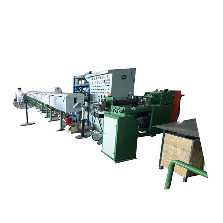 Supply complete cable production line for wire cable making silicon copper extruder / plastic pvc wire cable extrusion machine