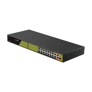 Monitor CCTV Sistema DE SEGURIDAD 15 100Mbps 1 GE PoE 2 GE Uplink 1 SFP 300W Conmutador PoE para red interior - Product Image 4