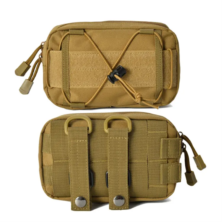 Tactical Utility Horizontal MOLLE Admin Pouch Outdoor Sports Casual Fanny Bag