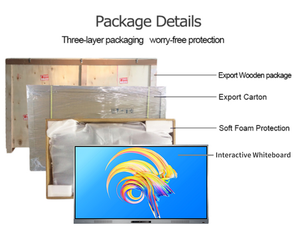 2025 New Arrival Digital Interactive Whiteboard Touchscreen <strong>Monitors</strong> <strong>With</strong> <strong>Built</strong>-<strong>in</strong> <strong>Computer</strong> Optional for Classroom&amp;Meeting Board