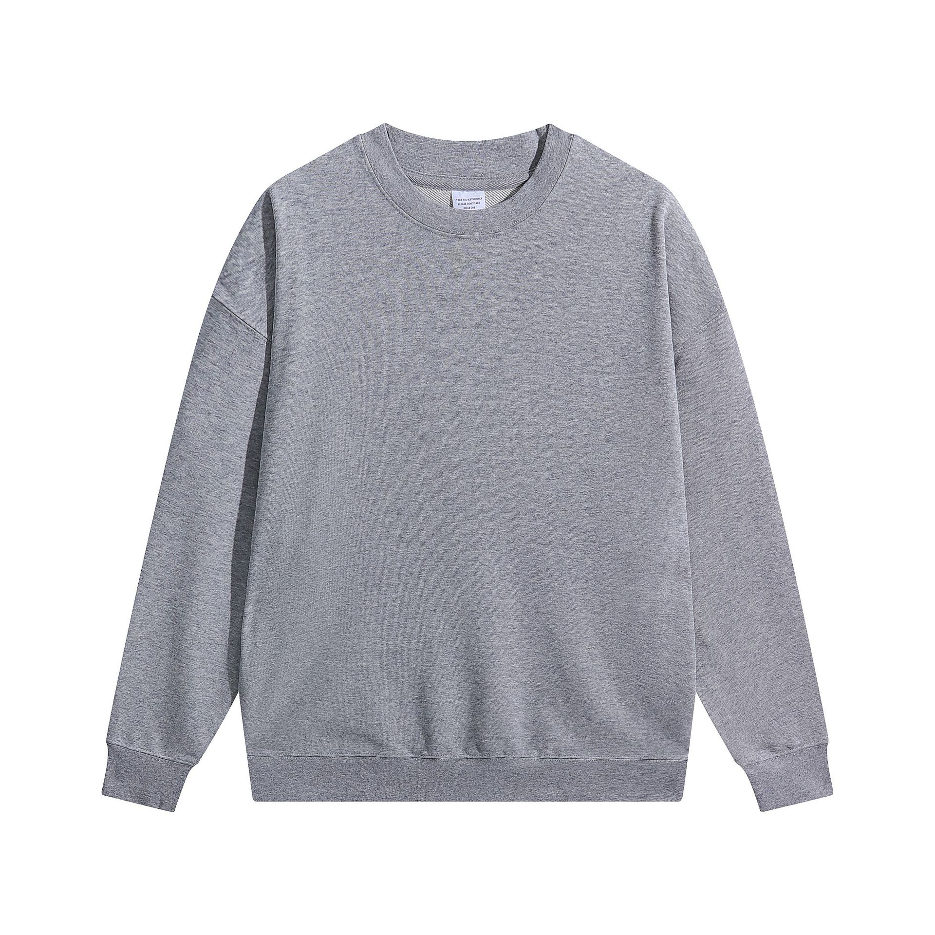 Style col rond - Gris chiné