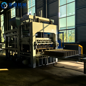 Máquina de fabricación de bloques de hormigón de gran capacidad de buena calidad, máquina de construcción automática, línea de producción de ladrillos huecos - Product Image 1