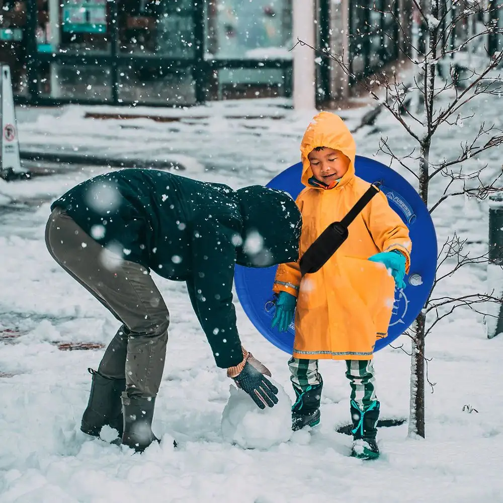 Planche de traîneau gonflable pour enfants et adultes, planche de traîneau gonflable d'hiver, tubes de neige, vente en gros
