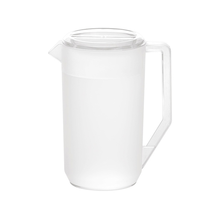 Plastic Tea Pitcher Pitcher Plastic with Measurement Juice Lemon Tea Frosted Pitcher Water Jug
