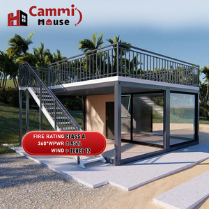 Cammi nhà hiện đại đúc sẵn prefab container nhà năng lượng mặt trời prefab nhà mô-đun nhỏ nhà mic xây dựng trại Tị nạn hogar - Product Image 1