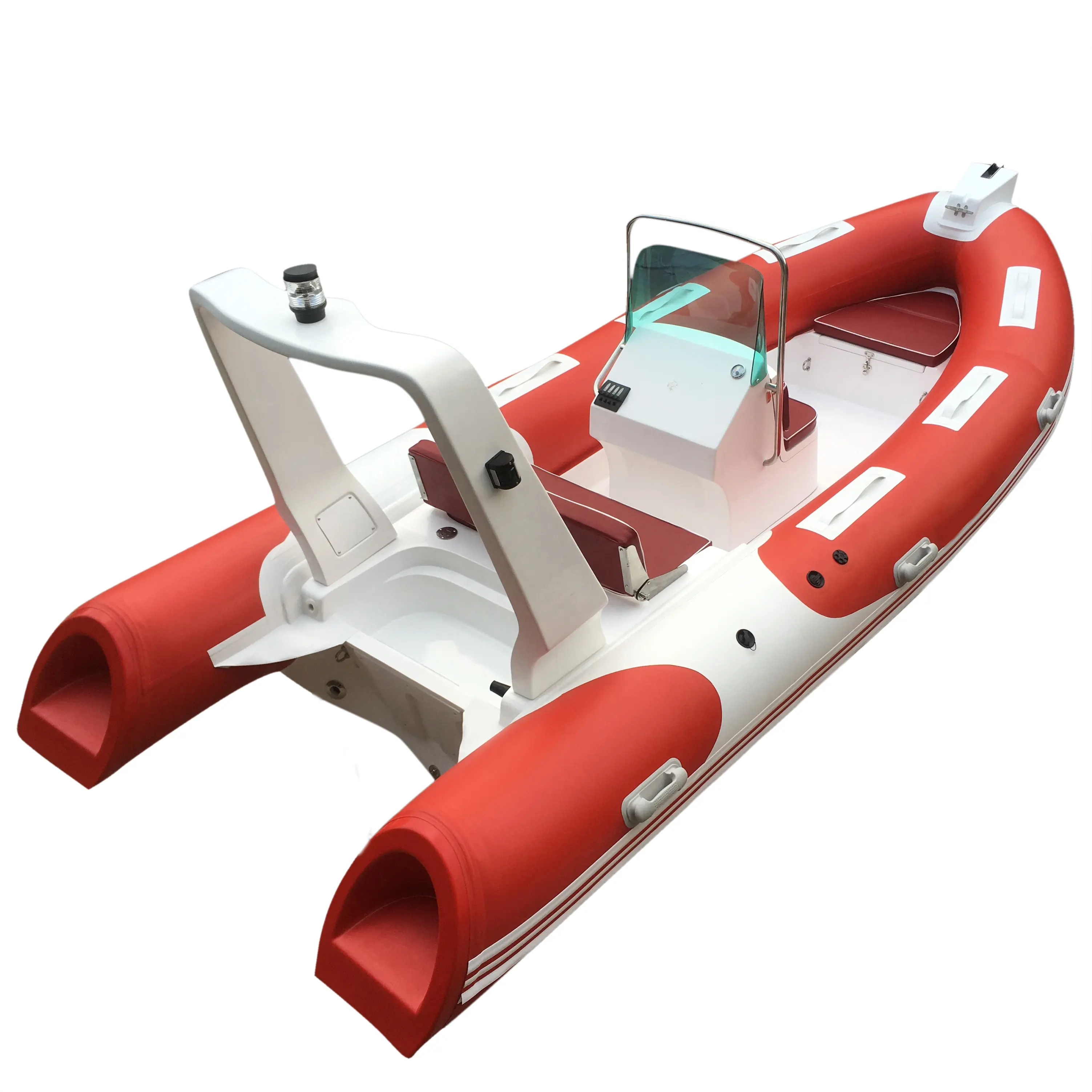 Goboat-bote de pesca personalizado con motor, bote de 4,8 M, 16 pies, alta calidad, pequeño, para pesca, bote de lujo, RIB480