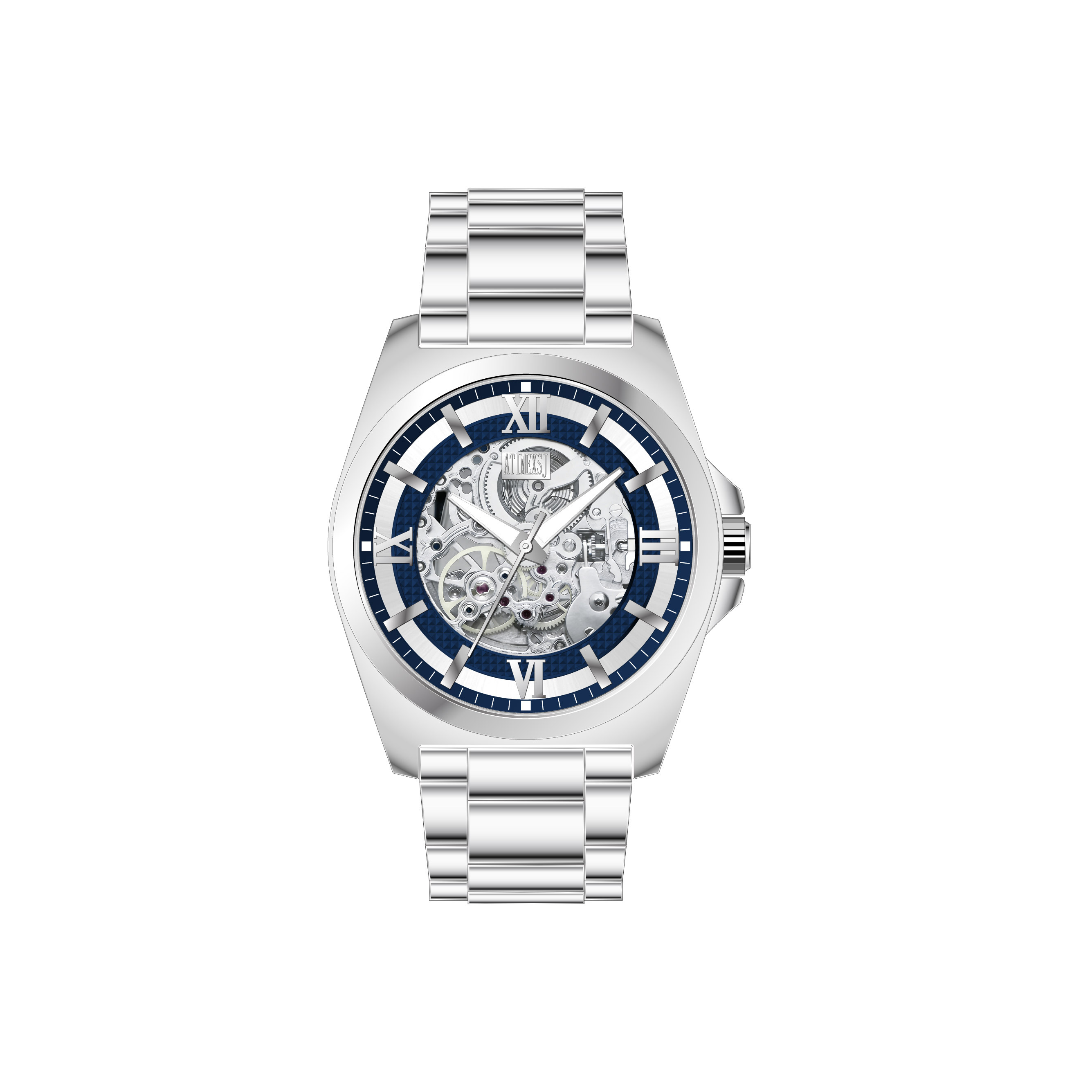 Silver -Blue