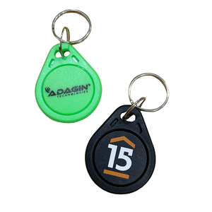 Özelleştirilmiş programlanabilir sosyal medya Nfc anahtarlık etiketi Nfc giysi etiketi anahtar Fobs - Product Image 5