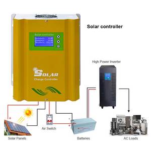 Xindun Miglior Prezzo display LCD di Controllo Box 96V 120V 220V 240V 380V 50A 100A PWM carica Pannello Solare Regolatore di Inseguimento Della Cina