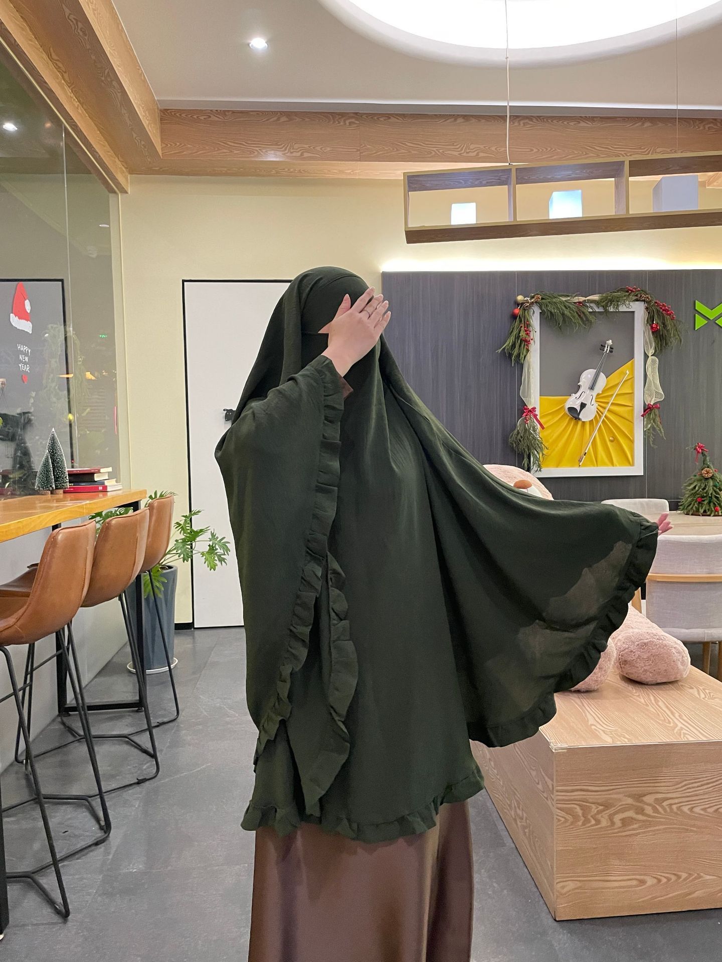 Olive green
